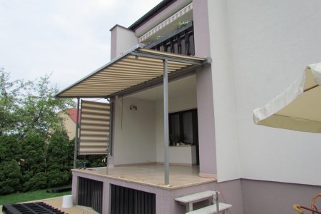 Pergola tarasowa Pergolino 500x200 + Siro 200x150