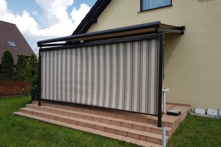 Pergola tarasowa WERANDA EOS + EOLIE