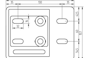 Płyta pośrednia do konsoli montażowej