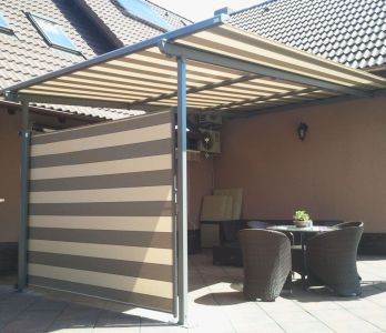 Pergola tarasowa Pergolino 400x600 + Siro 200x400