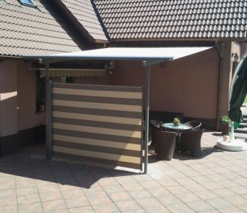 Pergola tarasowa Pergolino 400x600 + Siro 200x400