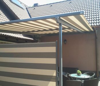 Pergola tarasowa Pergolino 400x600 + Siro 200x400