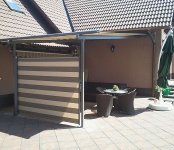 Pergola tarasowa Pergolino 400x600 + Siro 200x400