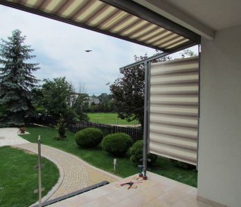 Pergola tarasowa Pergolino 500x200 + Siro 200x150