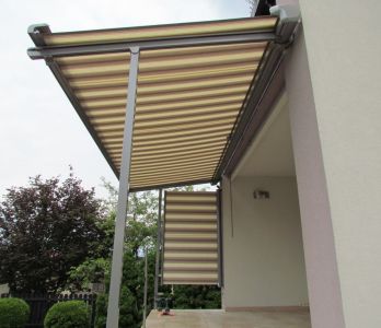 Pergola tarasowa Pergolino 500x200 + Siro 200x150