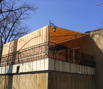 Pergola tarasowa Riviera 450x500