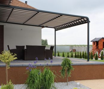 Pergola tarasowa Riviera 500x500